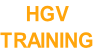 HGV  TRAINING